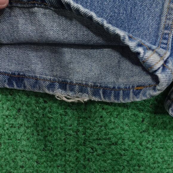 VINTAGE Levis 517 Jeans Mens 42x30 (41x30) Blue Boot Cut USA MADE Denim - Picture 5 of 14